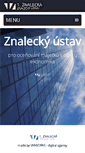 Mobile Screenshot of 1znalecka.cz